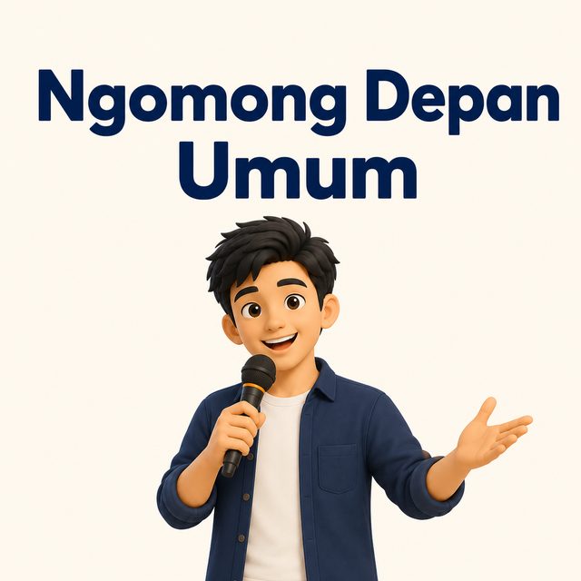 Ngomong Depan Umum